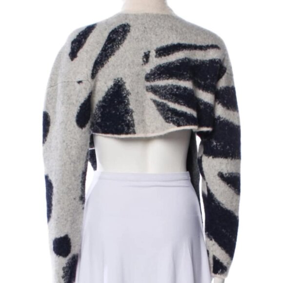 Prabal Gurung Llama Animal Print Sweater Size: S - Picture 3 of 5